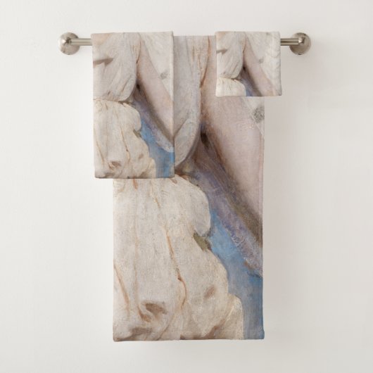  Angel Print - Abbott Handerson Thayer Bad Handdoek (Insitu)