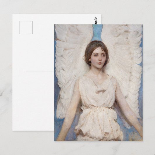  Angel Print - Abbott Handerson Thayer Briefkaart (Voorkant / Achterkant)