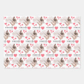 Angel Pug Verpakking Papier Bladen Inpakpapier Vel (Voorkant 3)