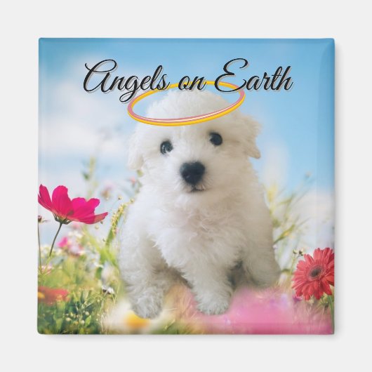 Angel Puppy Magnet (Voorkant)