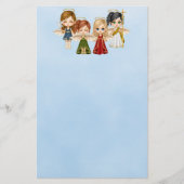 Angel Quartet Stationery Briefpapier (Voorkant)
