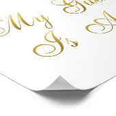 Angel Rabbit Tan Roses Guardian Angel Bunny R Poster (Hoek)