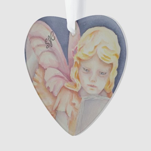 ANGEL READING VALENTIJN ORNAMENT (voorkant)