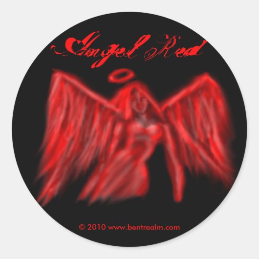 Angel Red, Stickers 1 (Voorkant)