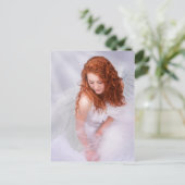 Angel "Reflection" Briefkaart (Staand voorkant)