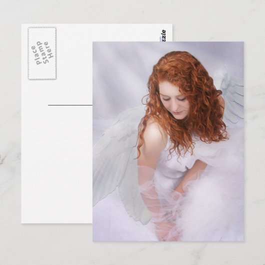 Angel "Reflection" Briefkaart (Voorkant / Achterkant)