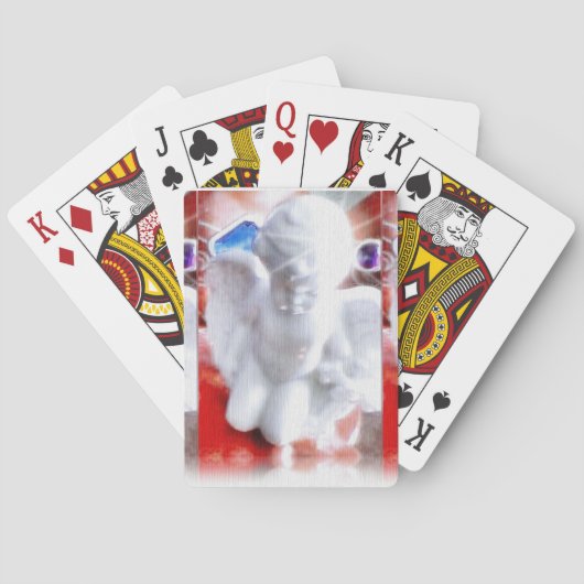 Angel Reflection Klassieke speelkaarten (Achterkant)