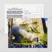 Angel-Rescue Briefkaart 9-11 Herdenking (Voorkant / Achterkant)