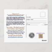 Angel-Rescue Briefkaart 9-11 Herdenking (Achterkant)