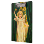 Angel ringing the bell for Christmas time Klembord (Links)