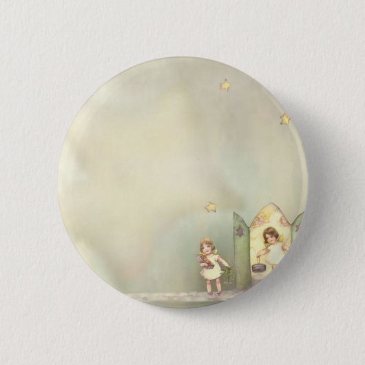 Angel Ronde Button 5,7 Cm (Voorkant)