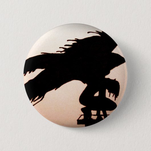 Angel Ronde Button 5,7 Cm (Voorkant)