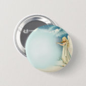 Angel Ronde Button 5,7 Cm (Voorkant /achterkant)
