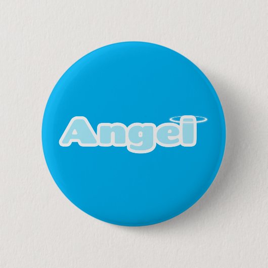 Angel Ronde Button 5,7 Cm (Voorkant)