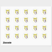 Angel Ronde Sticker (Vel)