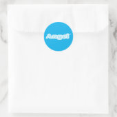 Angel Ronde Sticker (Tas)