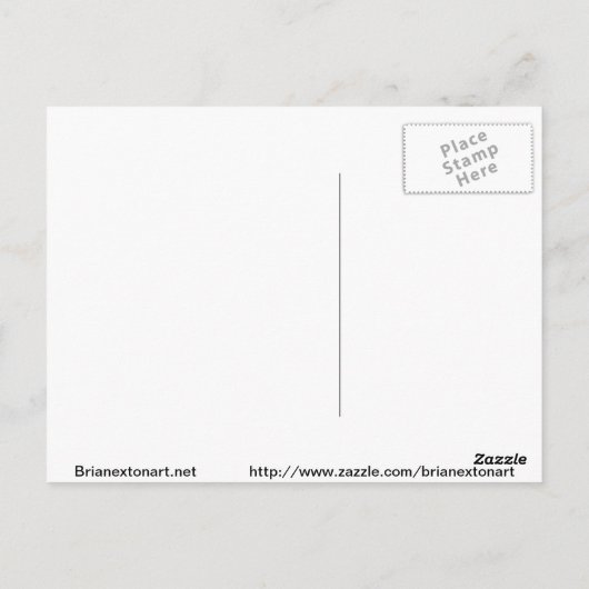 Angel Roos Briefkaart (Achterkant)