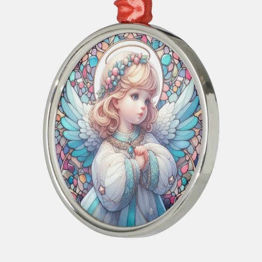 Angel Round Ornament (Links)