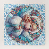 Angel Round Puzzle Legpuzzel (Horizontaal)