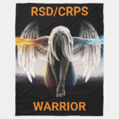 Angel...RSD/CRPS Fleece Deken (Voorkant)