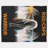 Angel...RSD/CRPS Fleece Deken (Voorkant (Horizontaal))