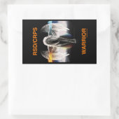 Angel...RSD/CRPS Rechthoekige Sticker (Tas)