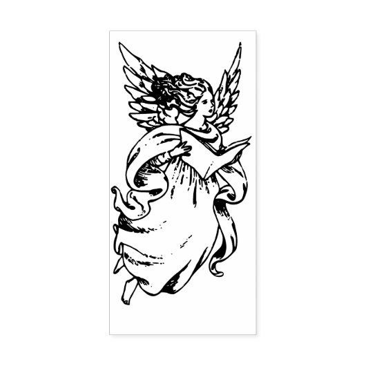 Angel Rubberstempel (Afrduk)