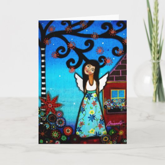 ANGEL SCHILDERIJ NOTECARDS KAART (Voorkant)