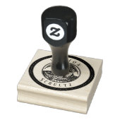 Angel  Scroll Ex Libris Naam Rubber Stamp Rubberstempel (Stempel)