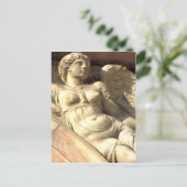 Angel Sculpture Venice, Briefkaart van Italië (Staand voorkant)
