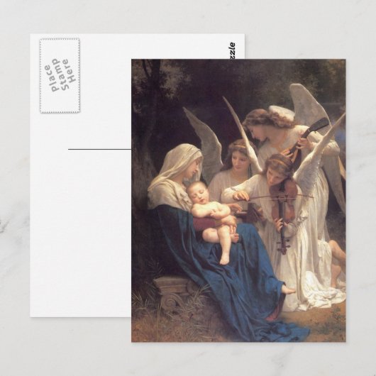 Angel Serenade Briefkaart (Voorkant / Achterkant)