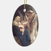 Angel Serenade Keramisch Ornament (Links)