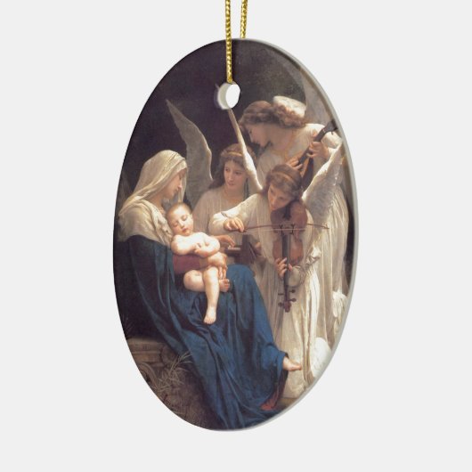 Angel Serenade Keramisch Ornament (Links)