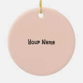 Angel Serenity Prayer Keramisch Ornament (Achterkant)