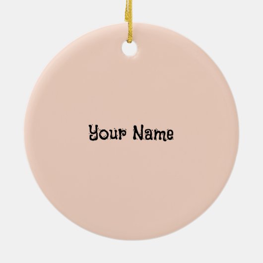 Angel Serenity Prayer Keramisch Ornament (Achterkant)