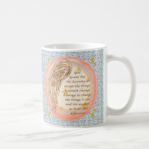 Angel Serenity Prayer Koffiemok