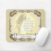 Angel Serenity Prayer Muismat (Met muis)