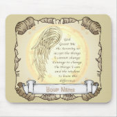 Angel Serenity Prayer Muismat (Voorkant)
