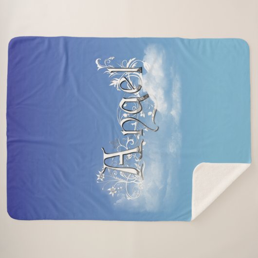 Angel Sherpa Deken (Voorkant (horizontaal))