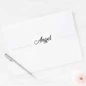 Angel Sickers Hart Sticker (Envelop)