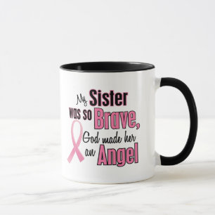 Angel SISTER Breast Cancer T-Shirts en Apparel Mok
