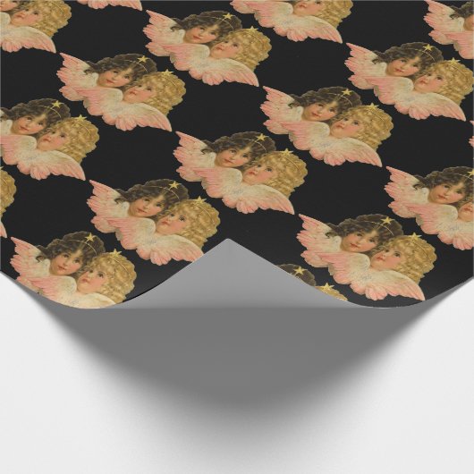 Angel sisters cadeaupapier (Hoek)