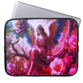Angel Sitting in the Tree Electronics Bag Laptop Sleeve (Voorkant)