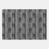 Angel Skeletons Kerst inpakpapier (Voorkant 2)