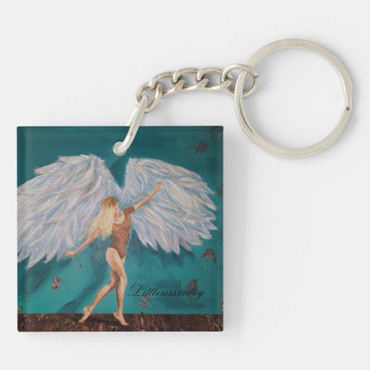 Angel sleutelhanger (Achterkant)