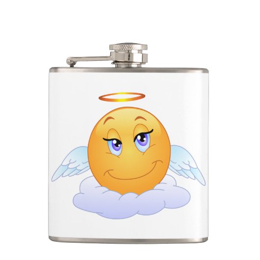 Angel smiley heupfles (Voorkant)