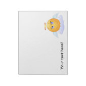 Angel smiley notitieblok (Linkerzijde)