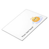 Angel smiley notitieblok (Schuin)