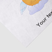 Angel smiley tissuepapier (Detail)