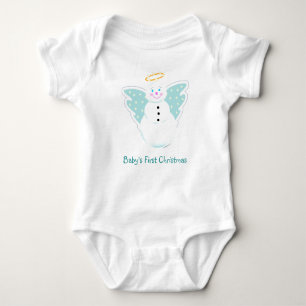 Angel Snowman, 1 kerst Romper